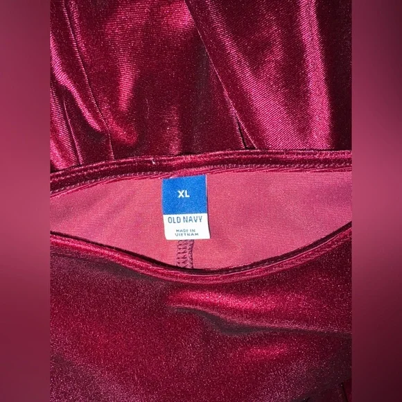 Old Navy Women’s Velvet Jumpsuit - Picture 2 of 3
